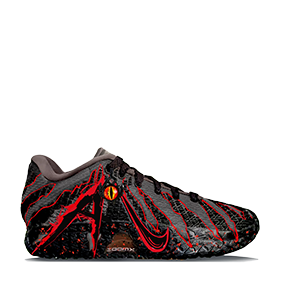 [ CUSTOM ] Ja 3 Morant III Inferno Black/Vivid Purple/Silt Red/Hyper Pink